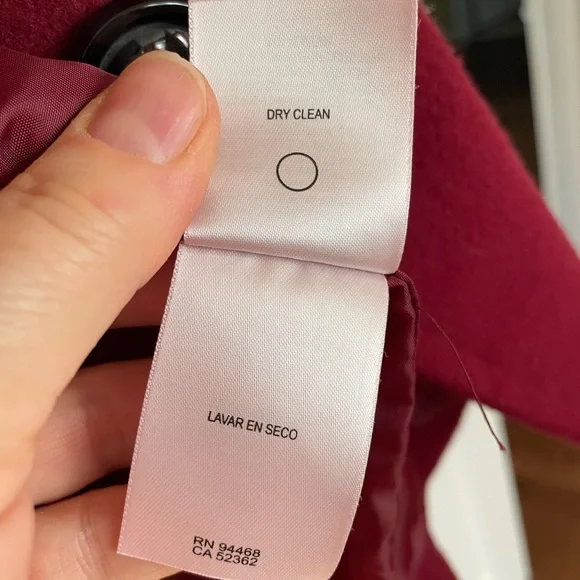 Liz Claiborne Red Peacoat - Picture 7 of 9